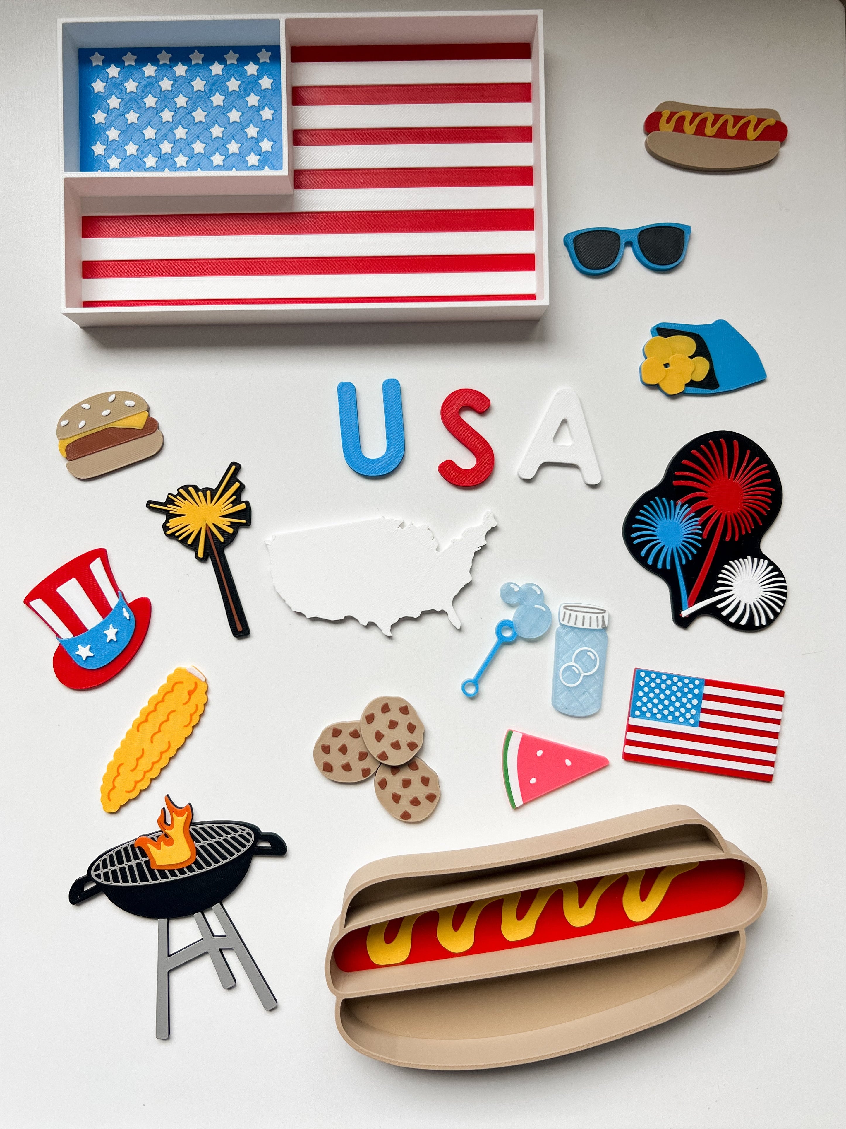 July 4th (Celebrate the USA) Sensory Kit